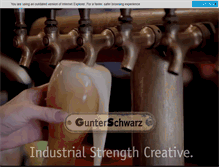 Tablet Screenshot of gunter-schwarz.com